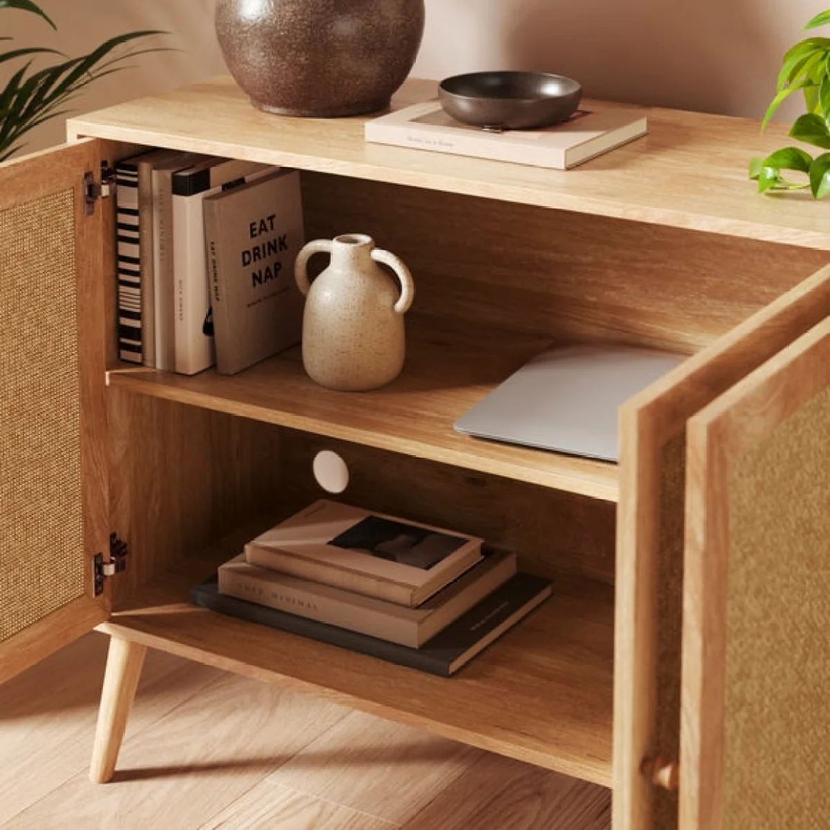 Jordyn Extra Wide Sideboard, Mango Wood Effect – image 3