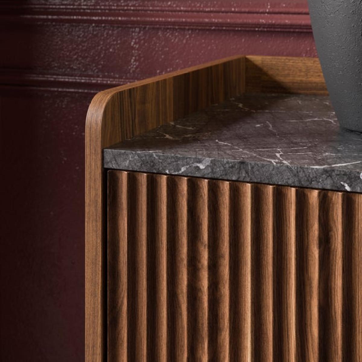 Georgi Marble Effect Extra Wide Sideboard – image 4