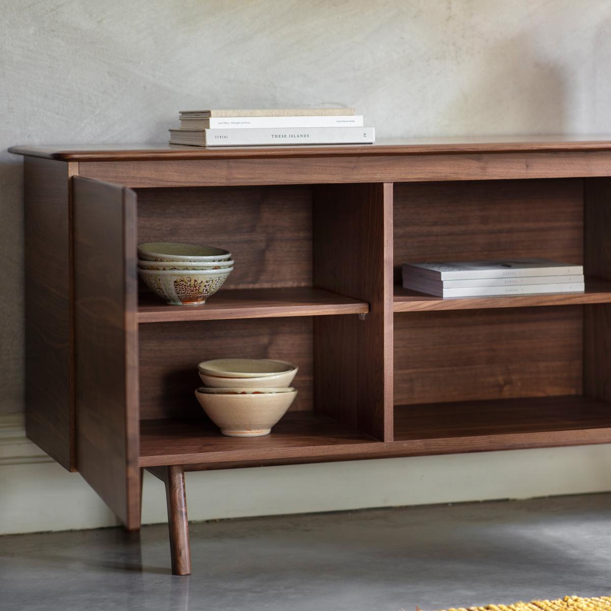 Mabie Walnut Sideboard Brown – image 2