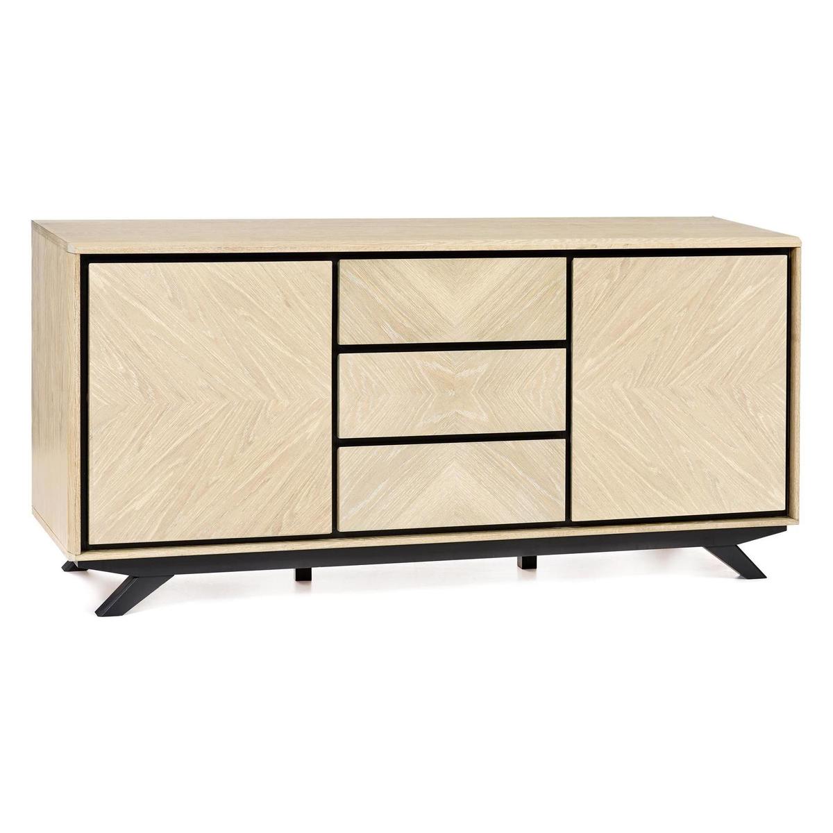 Brunel Wide Sideboard Brown – image 2