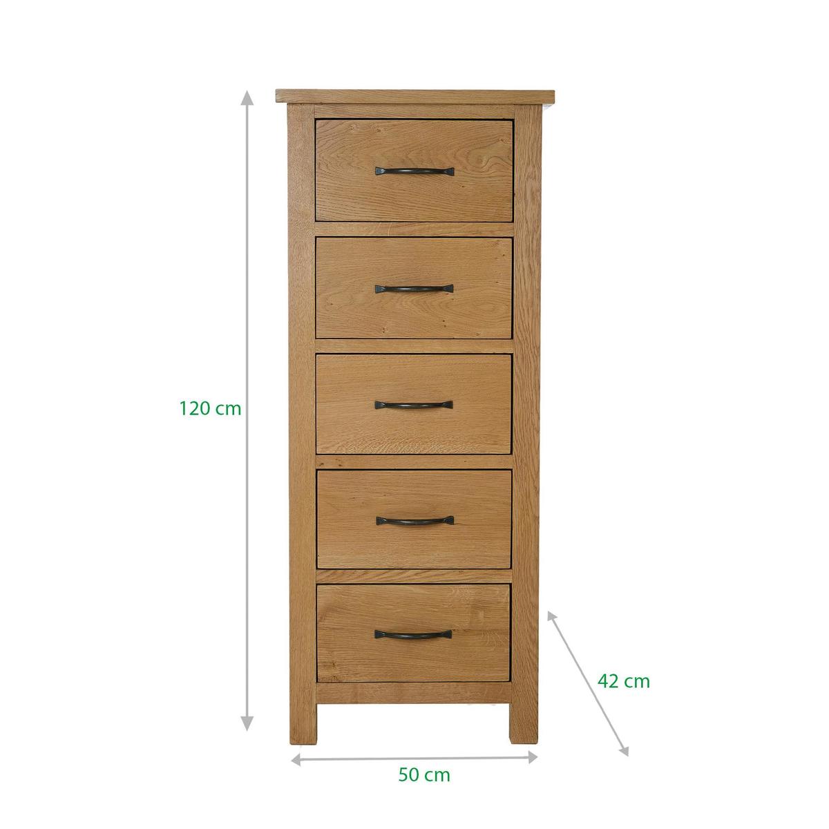 Sidmouth Oak Large Sideboard Light Oak (Brown) – image 3