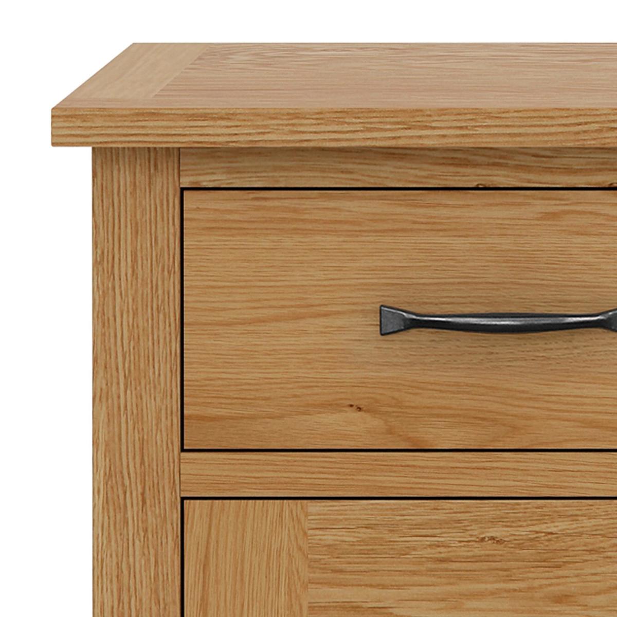 Sidmouth Oak Large Sideboard Light Oak (Brown) – image 4