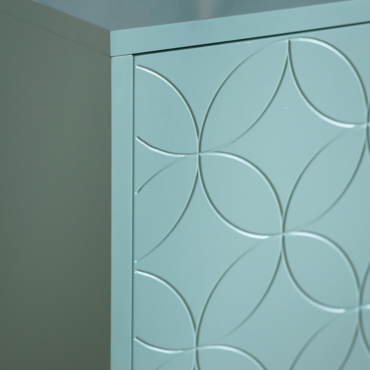 Whittier 2 Door Sideboard Mint (Green) – image 2
