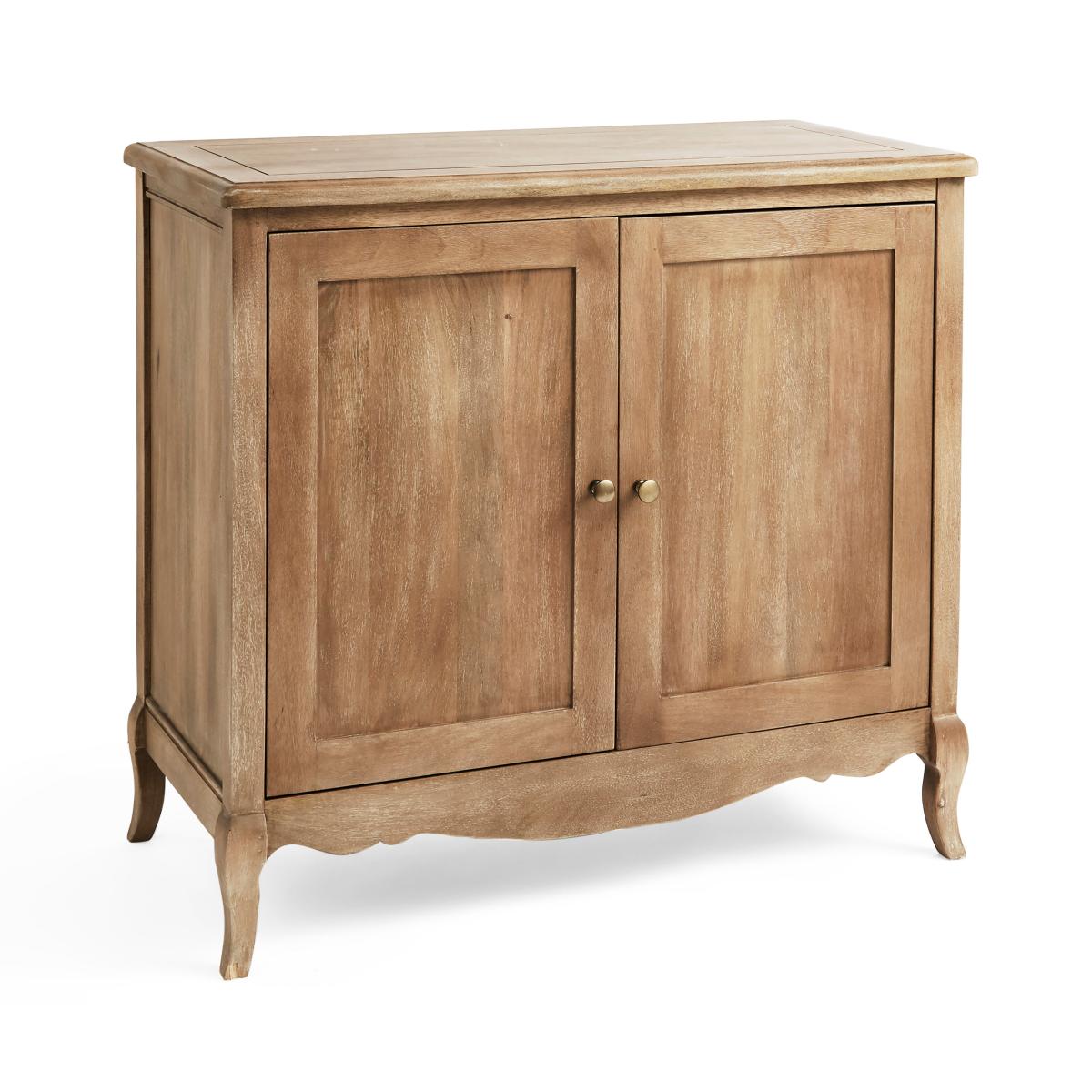 Giselle 2 Door Small Sideboard Natural – image 6