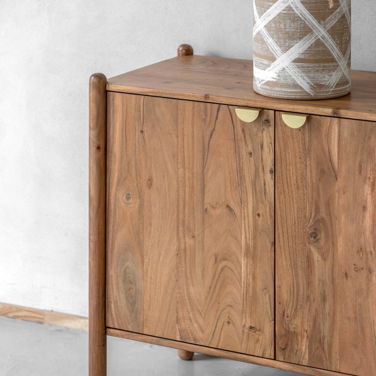 Canley 4 Door Sideboard Natural – image 3