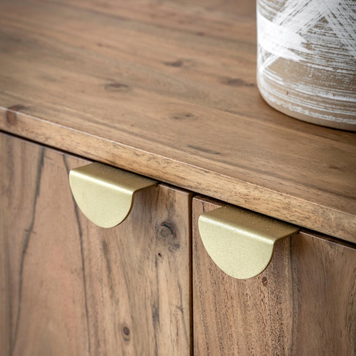 Canley 4 Door Sideboard Natural – image 4