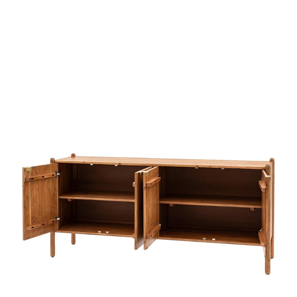 Canley 4 Door Sideboard Natural – image 6