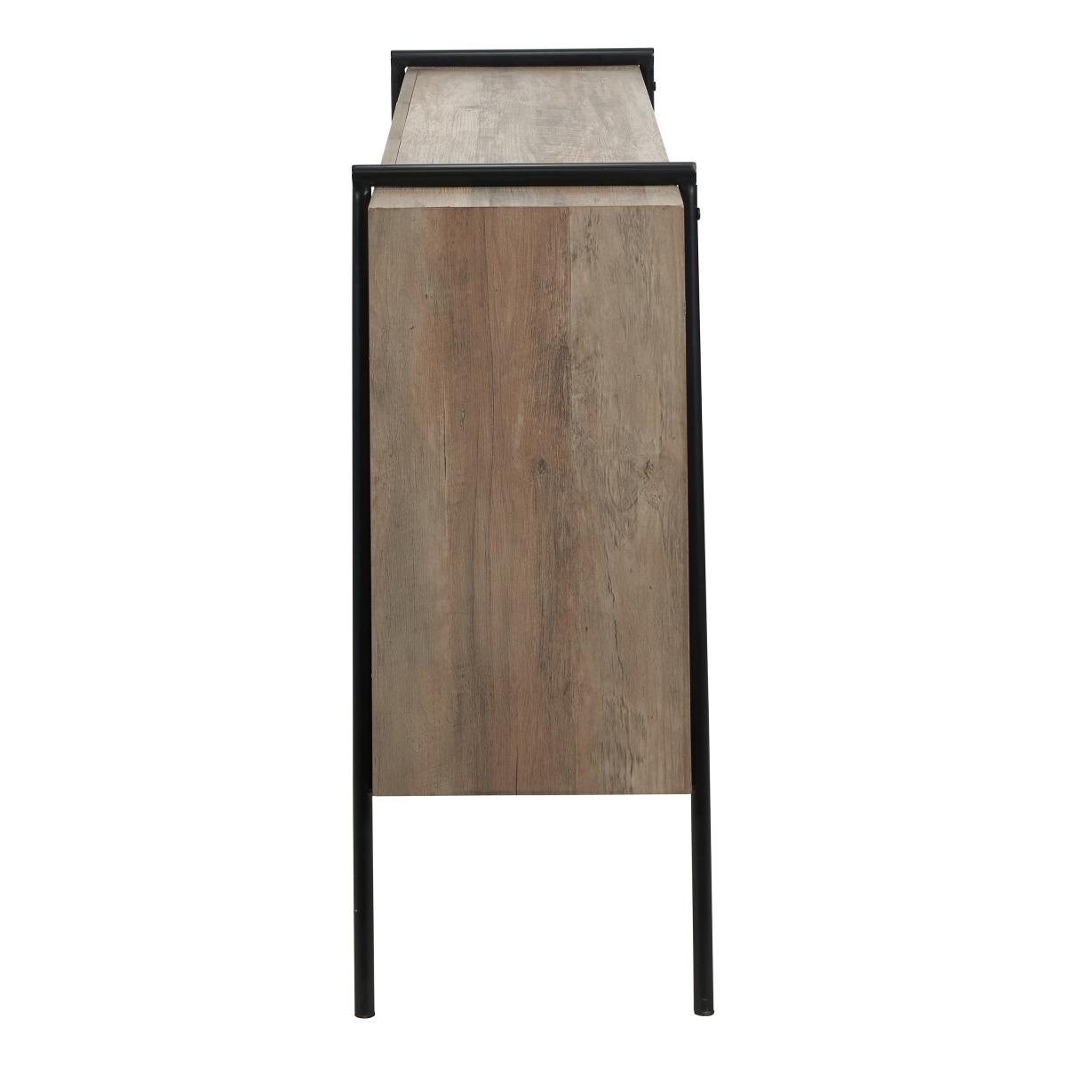 Osato 3 Door Sideboard Brown – image 4