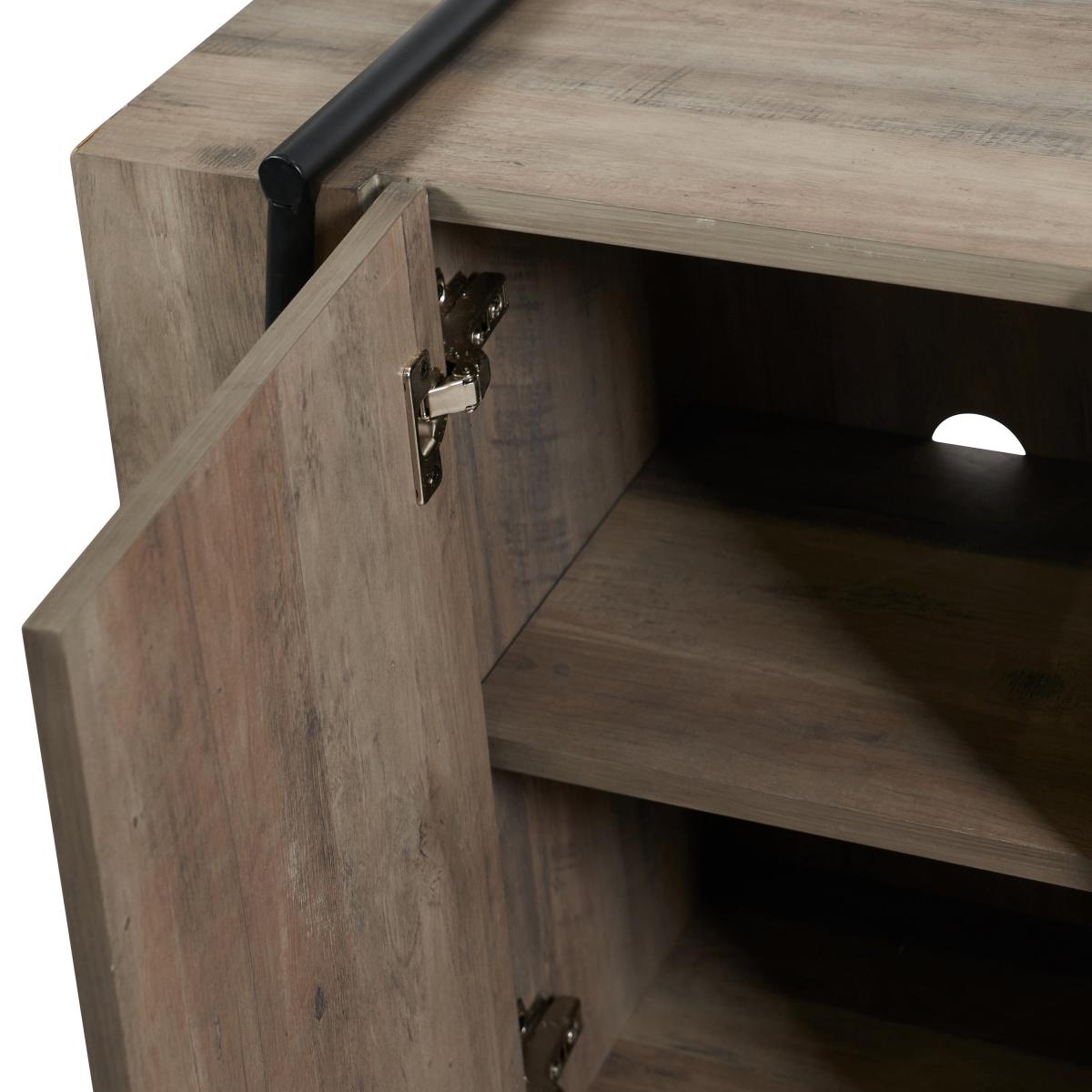 Osato 3 Door Sideboard Brown – image 6
