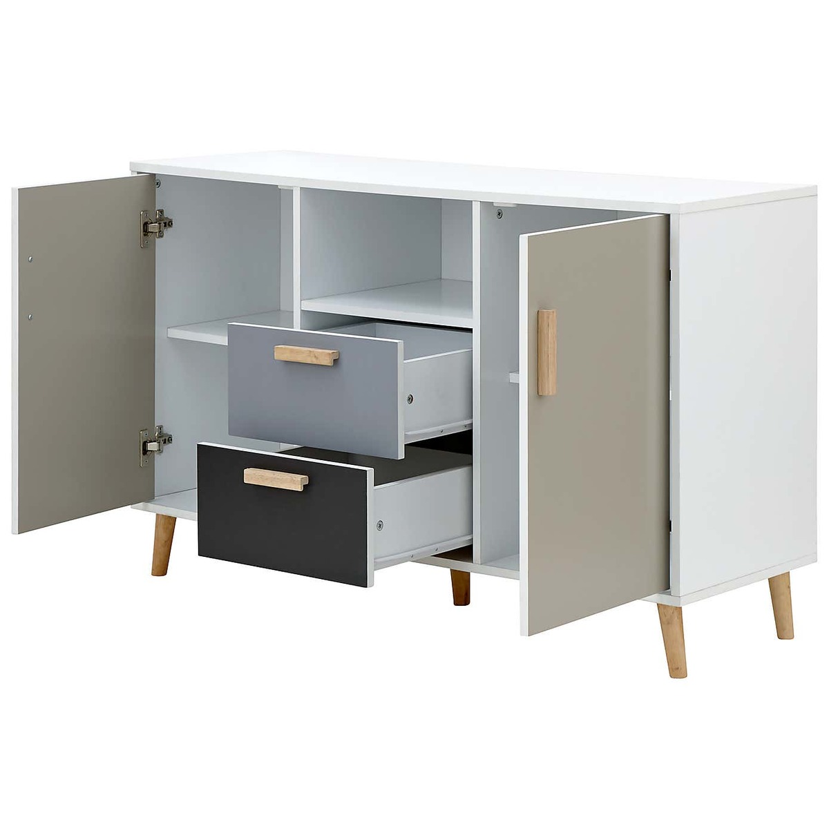 Delta Large Sideboard Grey – image 4