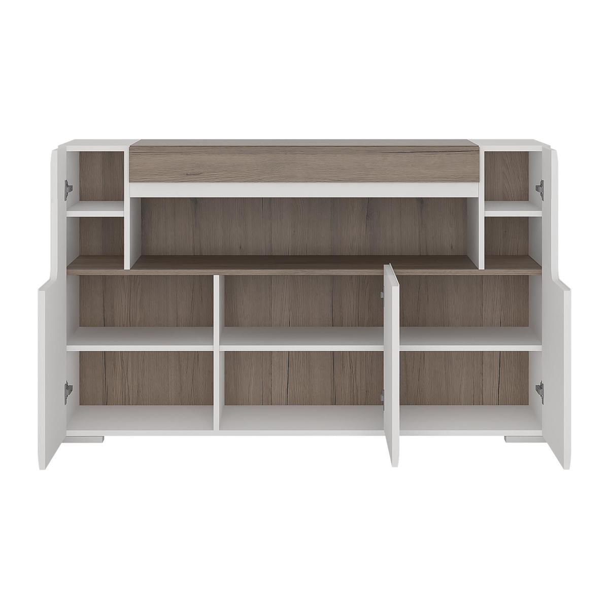 Toronto 3 Door Sideboard With Shelf – image 3