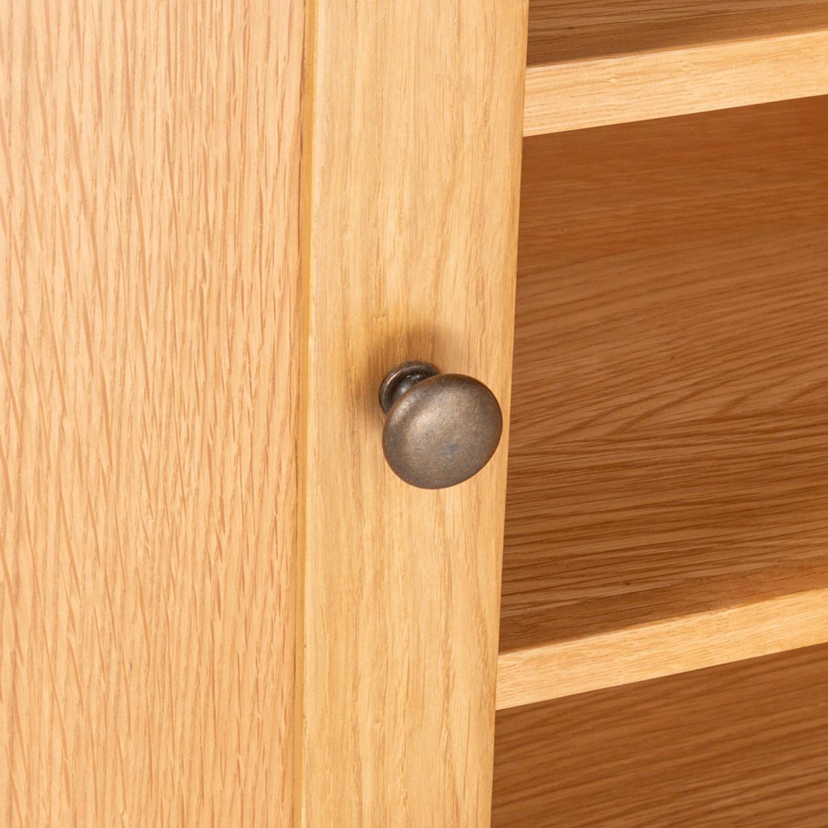Sherbourne Oak Shoe Storage Natural – image 8