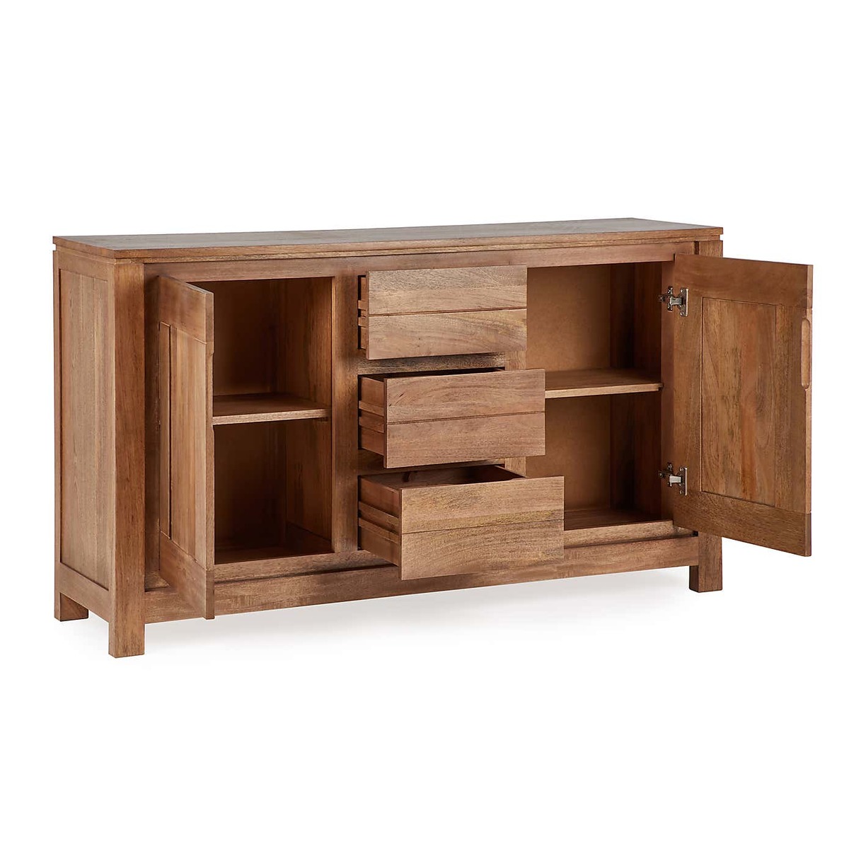 Harlam Large Sideboard Brown – image 4