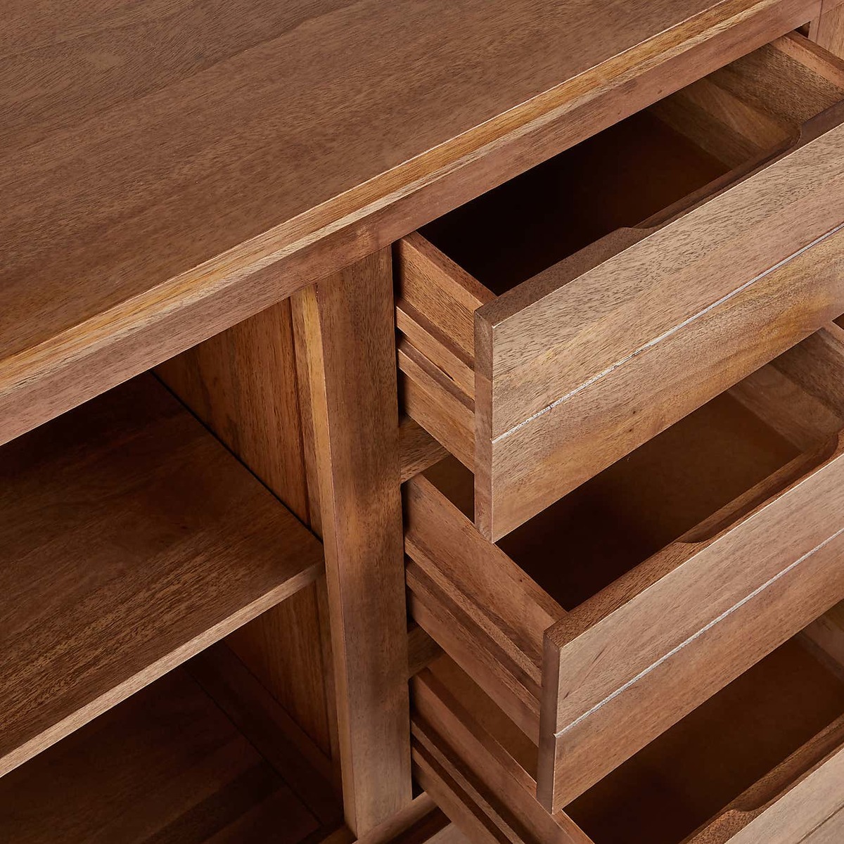 Harlam Large Sideboard Brown – image 5