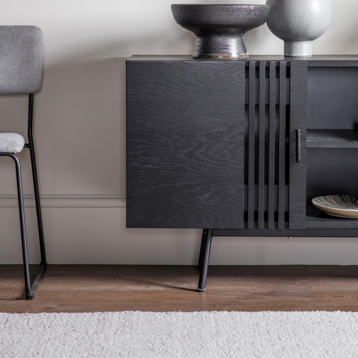 Englewood Large Sideboard, Black Black – image 2