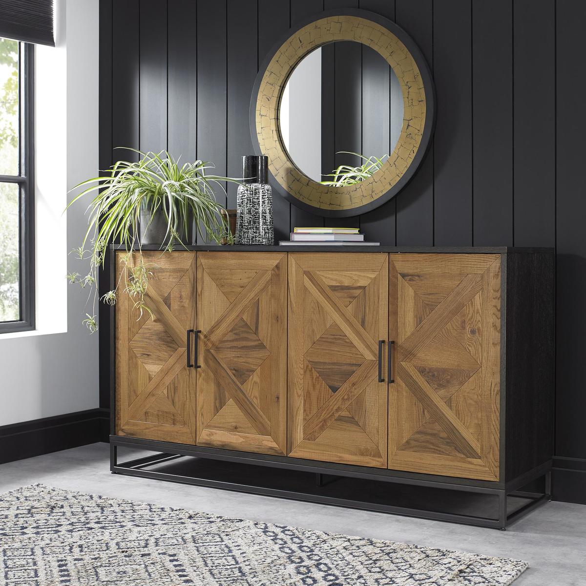 Indus Wide Sideboard Wood (Brown) – image 3