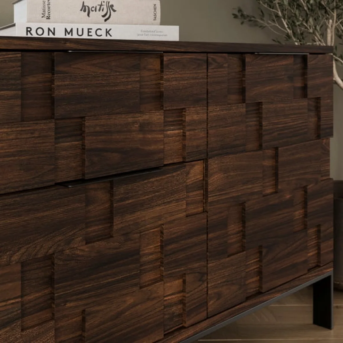 Watson Extra Wide Sideboard, Wood Effect – image 3