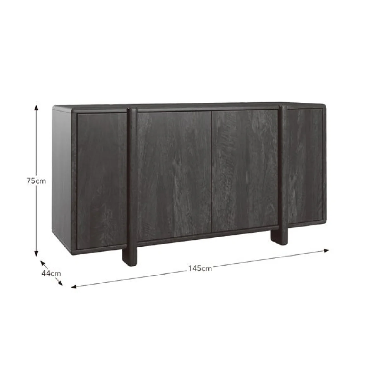 Hunter Large Sideboard, Mango Wood – image 8