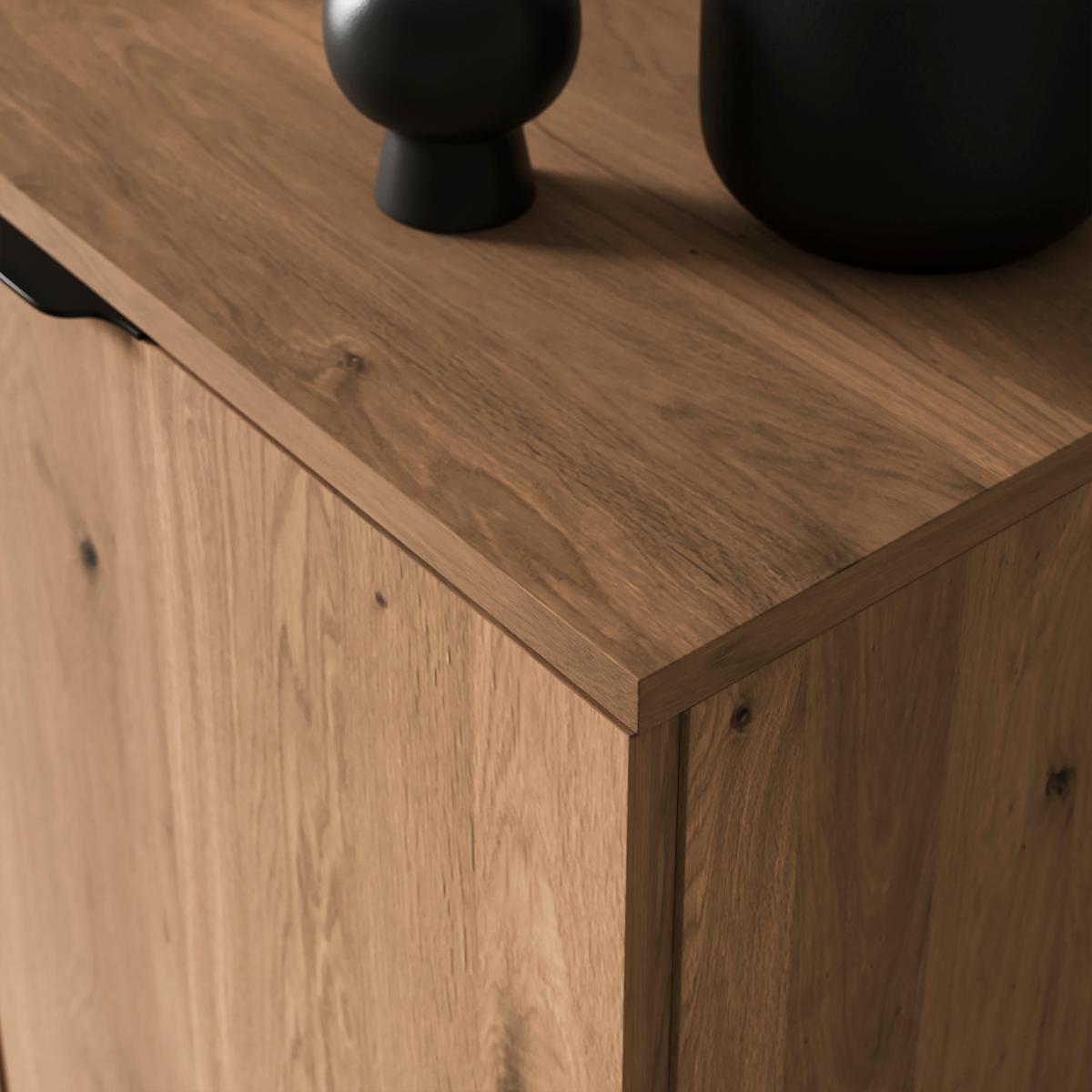 Reynolds Large Sideboard Rustic Oak Effect – image 6