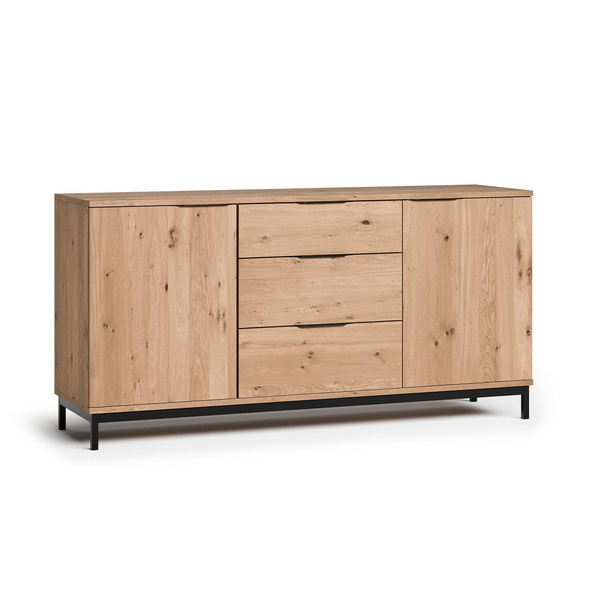 Reynolds Large Sideboard Rustic Oak Effect – image 7