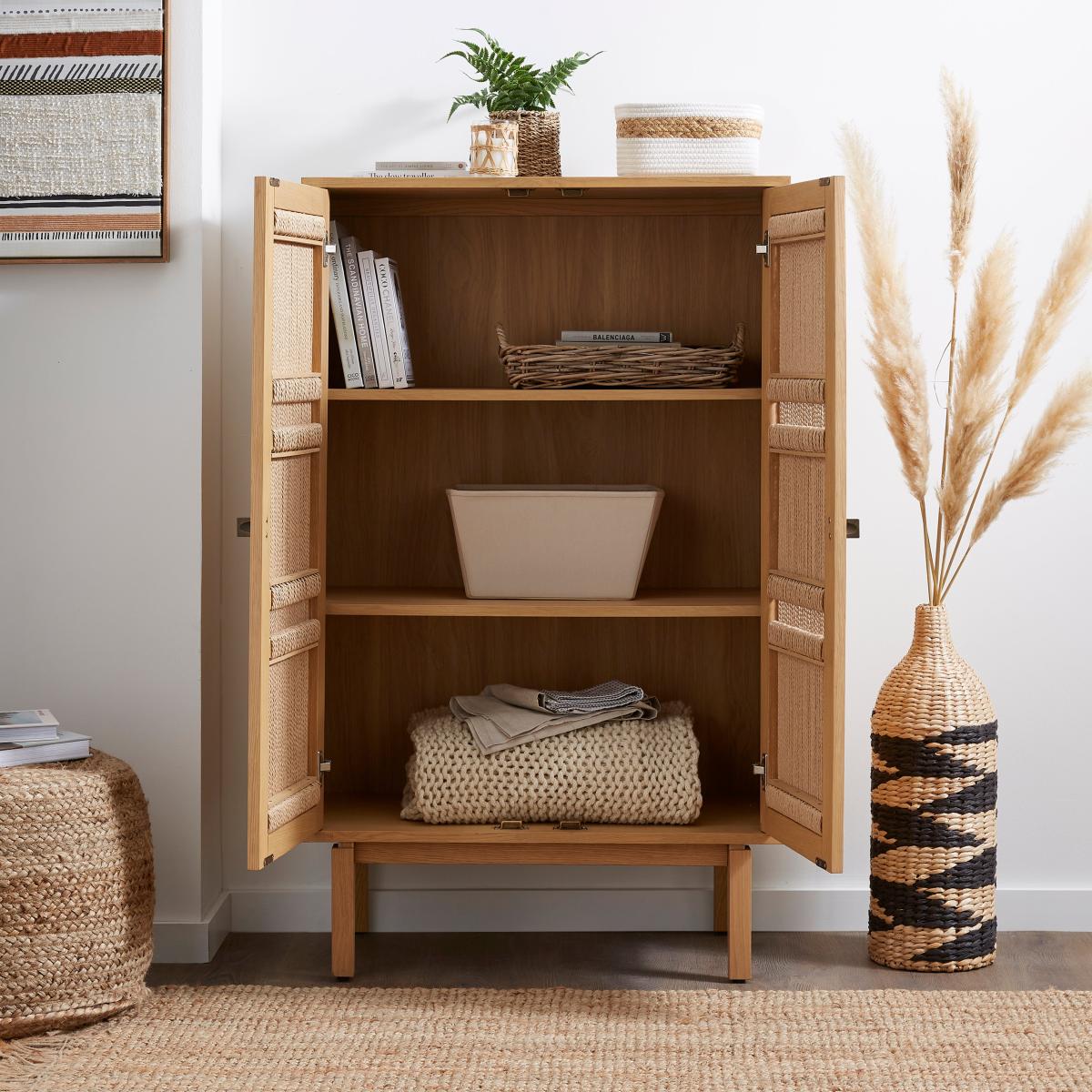 Hester Tall Sideboard Brown – image 2