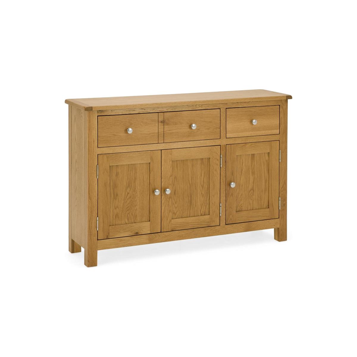 Bromley Oak Large Sideboard Light Oak – image 2