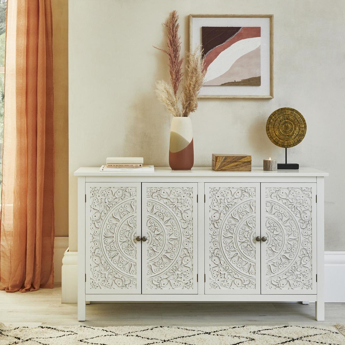 Samira Large Sideboard White – image 3