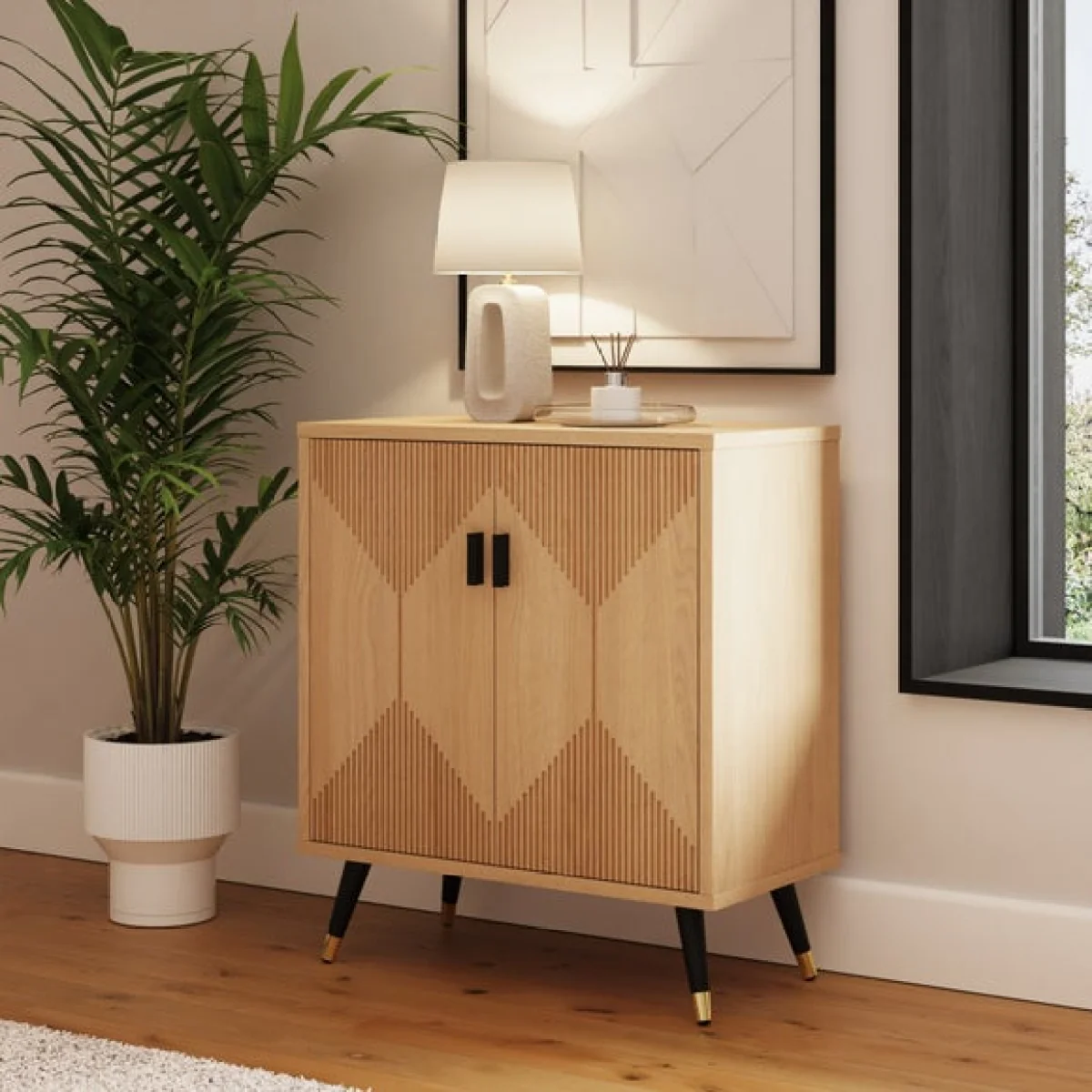 Return - Amara Small Sideboard, Wood Effect – image 2