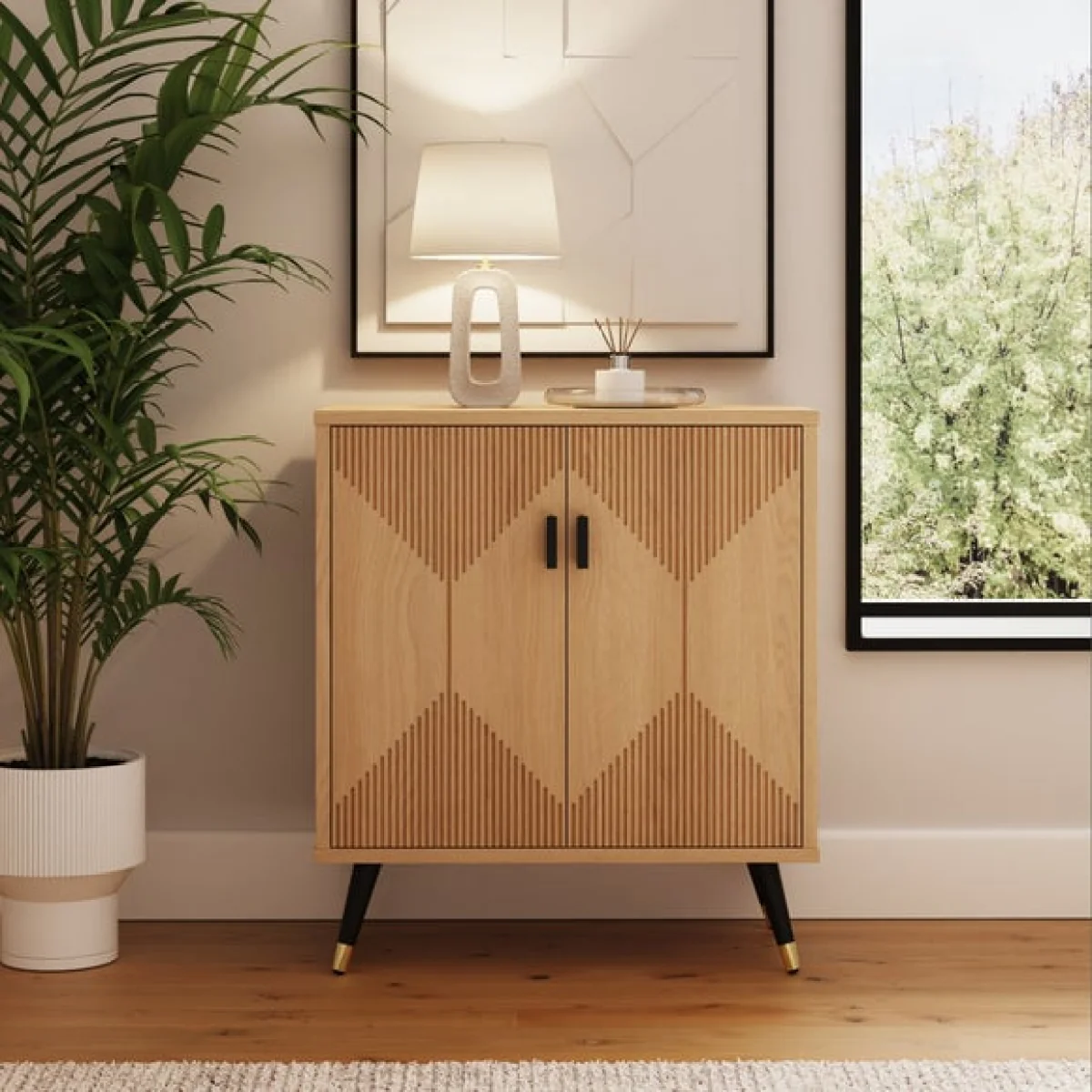 Return - Amara Small Sideboard, Wood Effect – image 1