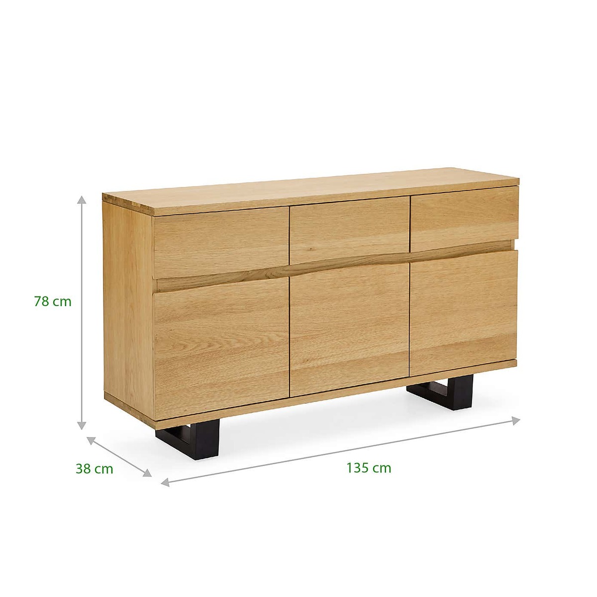 Kelso Large Sideboard Brown – image 9