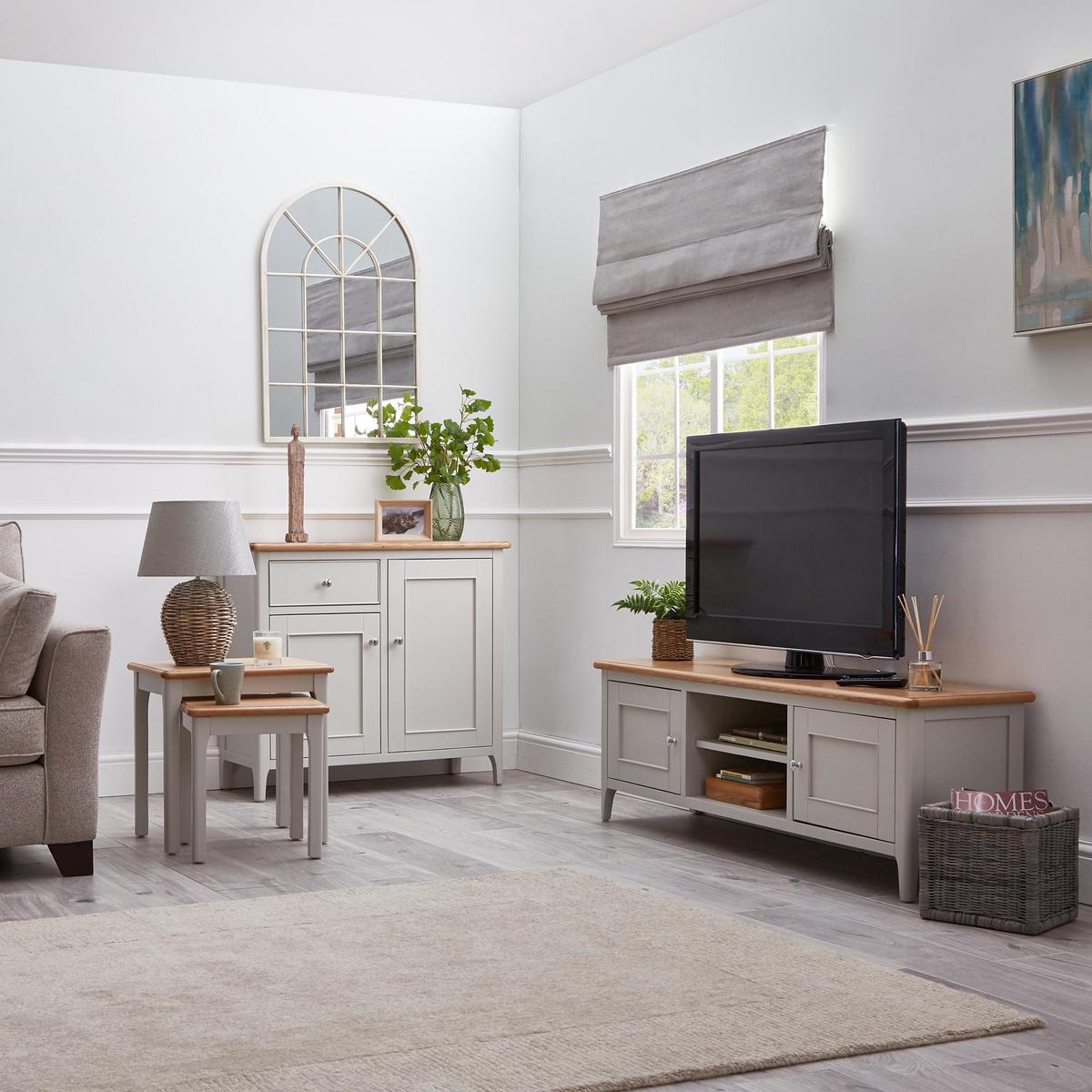Freya Small Sideboard Grey – image 3