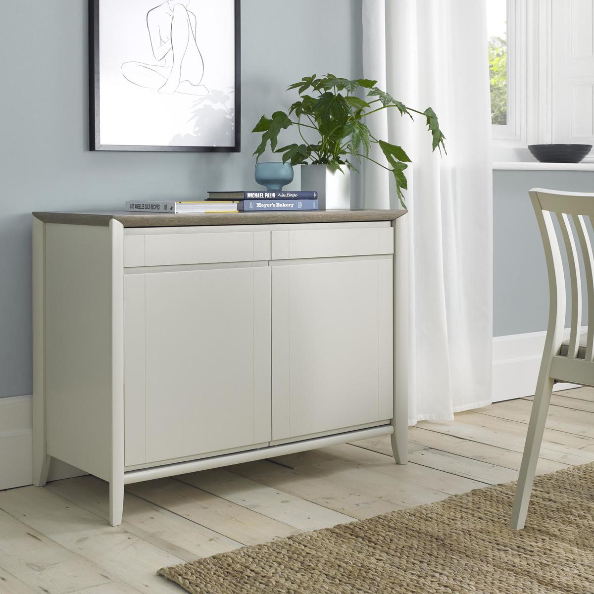 Bergen Narrow Sideboard Grey – image 3