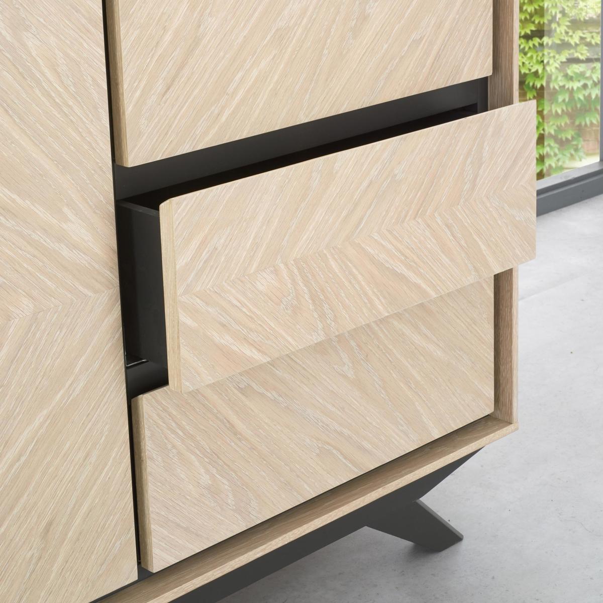Bergen Narrow Sideboard Grey – image 5