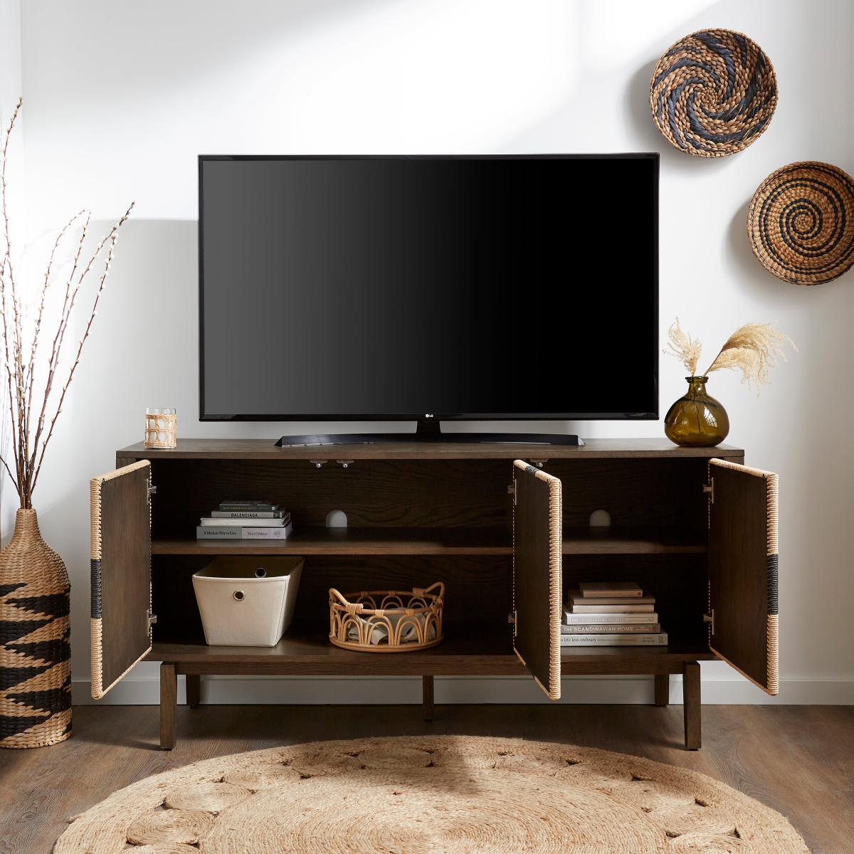 Bodhi Large TV Sideboard Brown – image 2