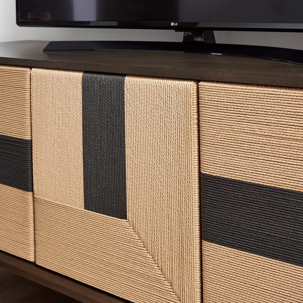 Bodhi Large TV Sideboard Brown – image 5
