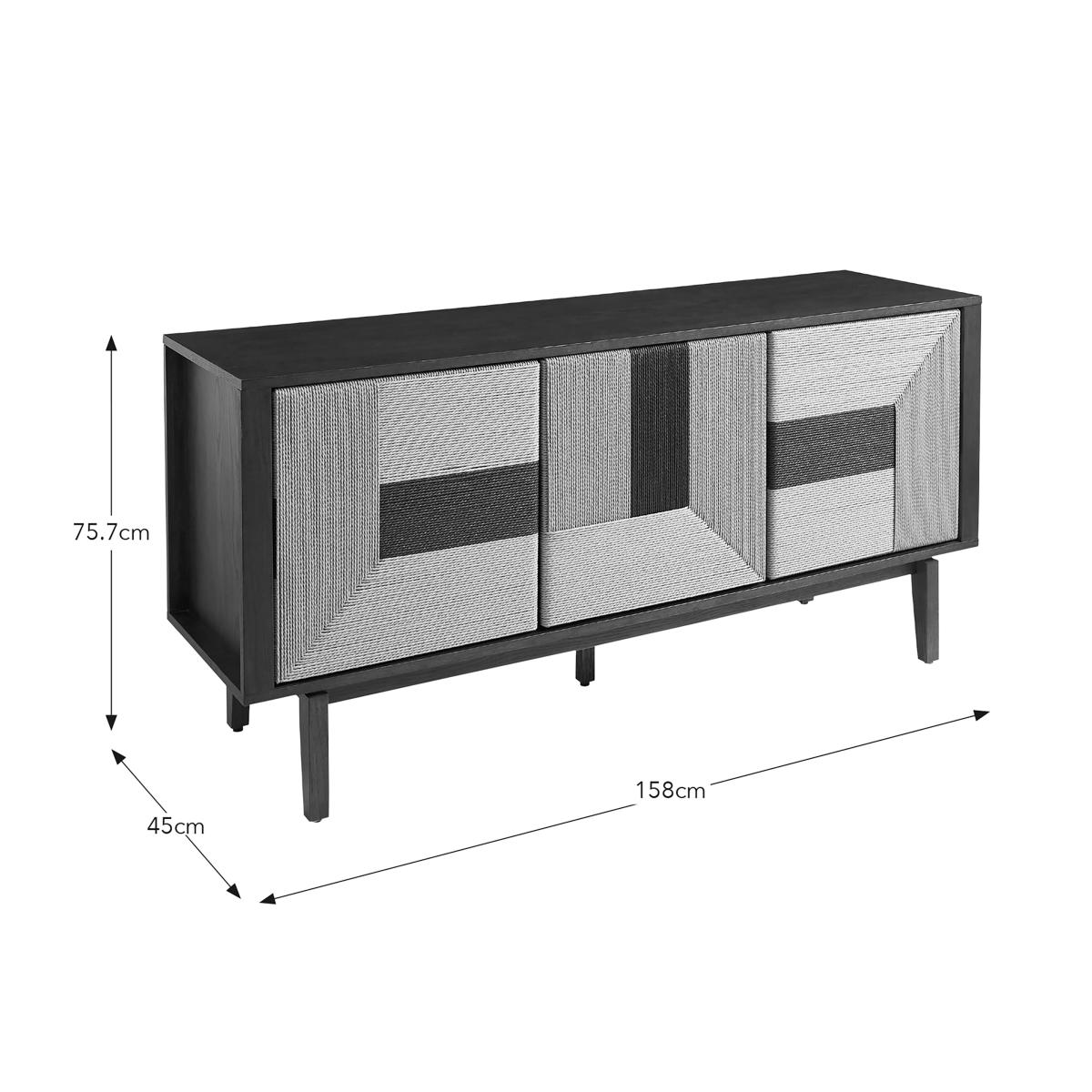 Bodhi Large TV Sideboard Brown – image 7