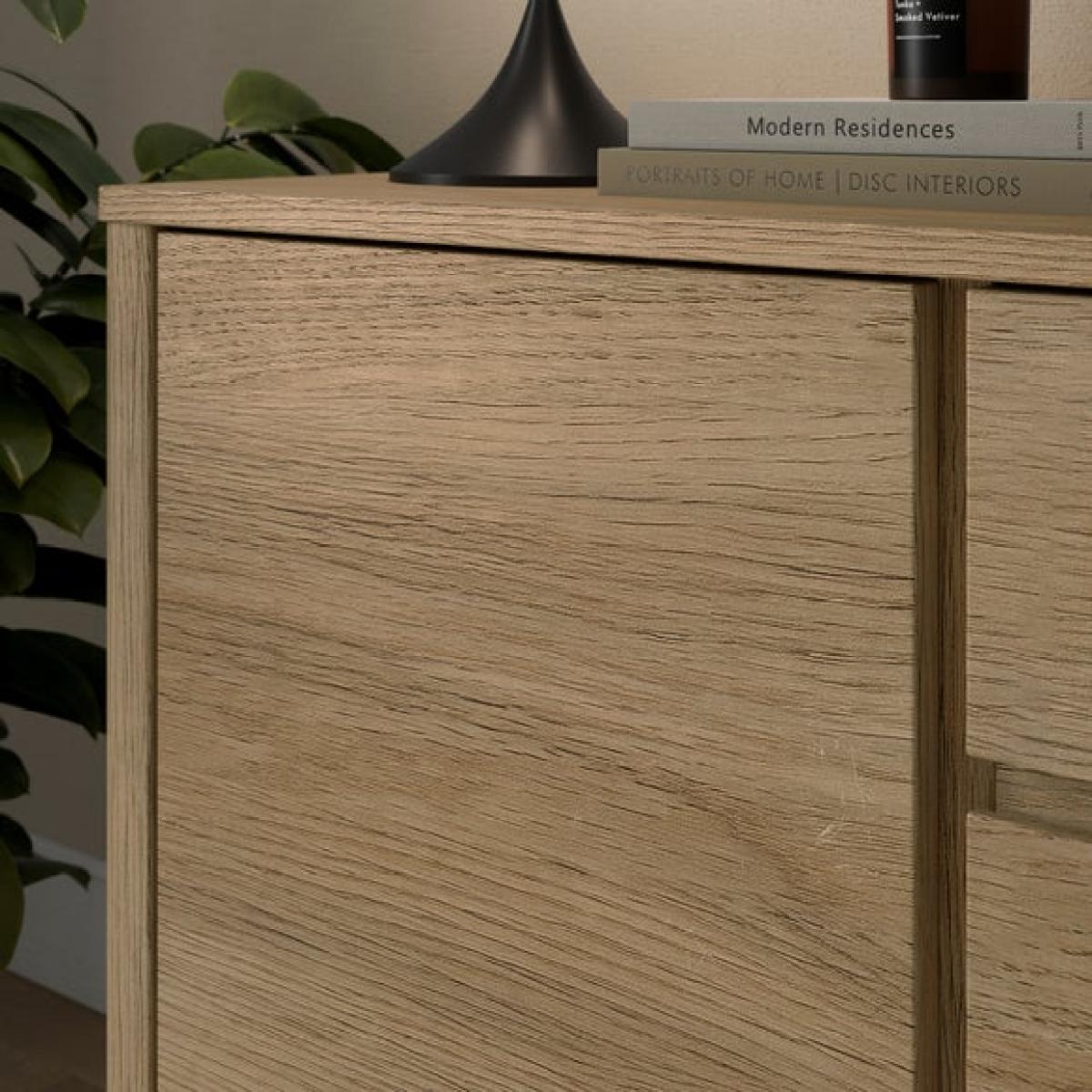 Malik Small Sideboard, Light Oak Effect – image 3