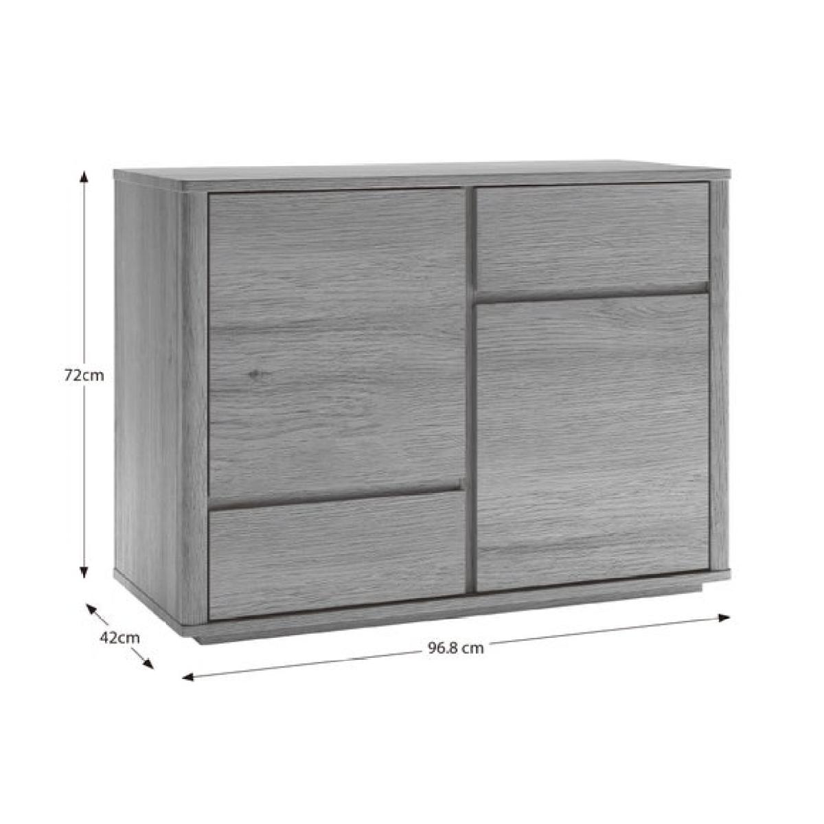 Malik Small Sideboard, Light Oak Effect – image 7