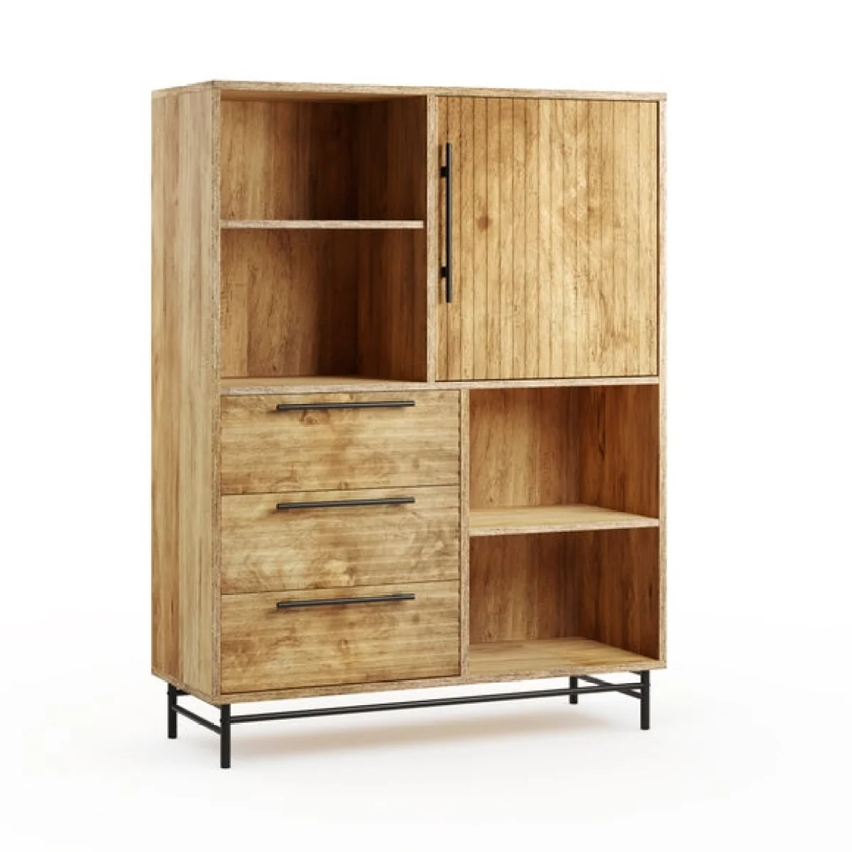 Bryant 1 Door 3 Drawer Highboard – image 7