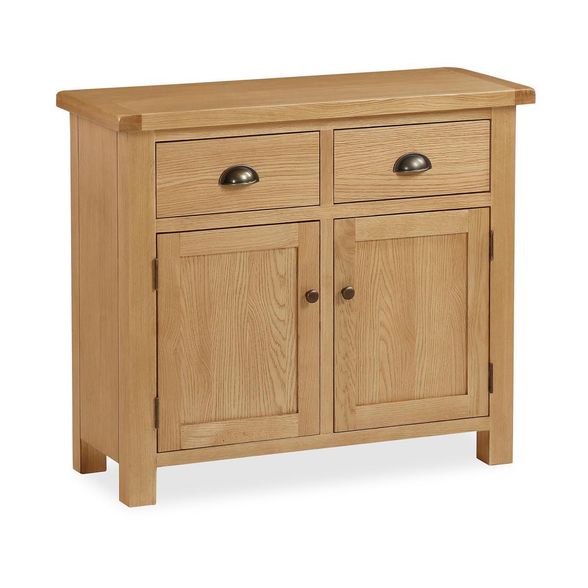 Sherbourne Oak Small Sideboard Natural – image 6