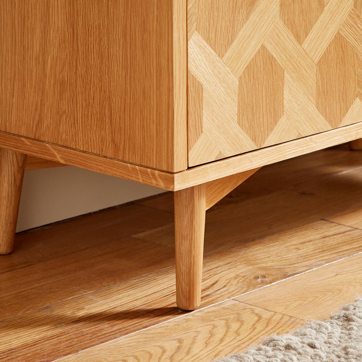 Farris Small Sideboard Light Oak – image 4