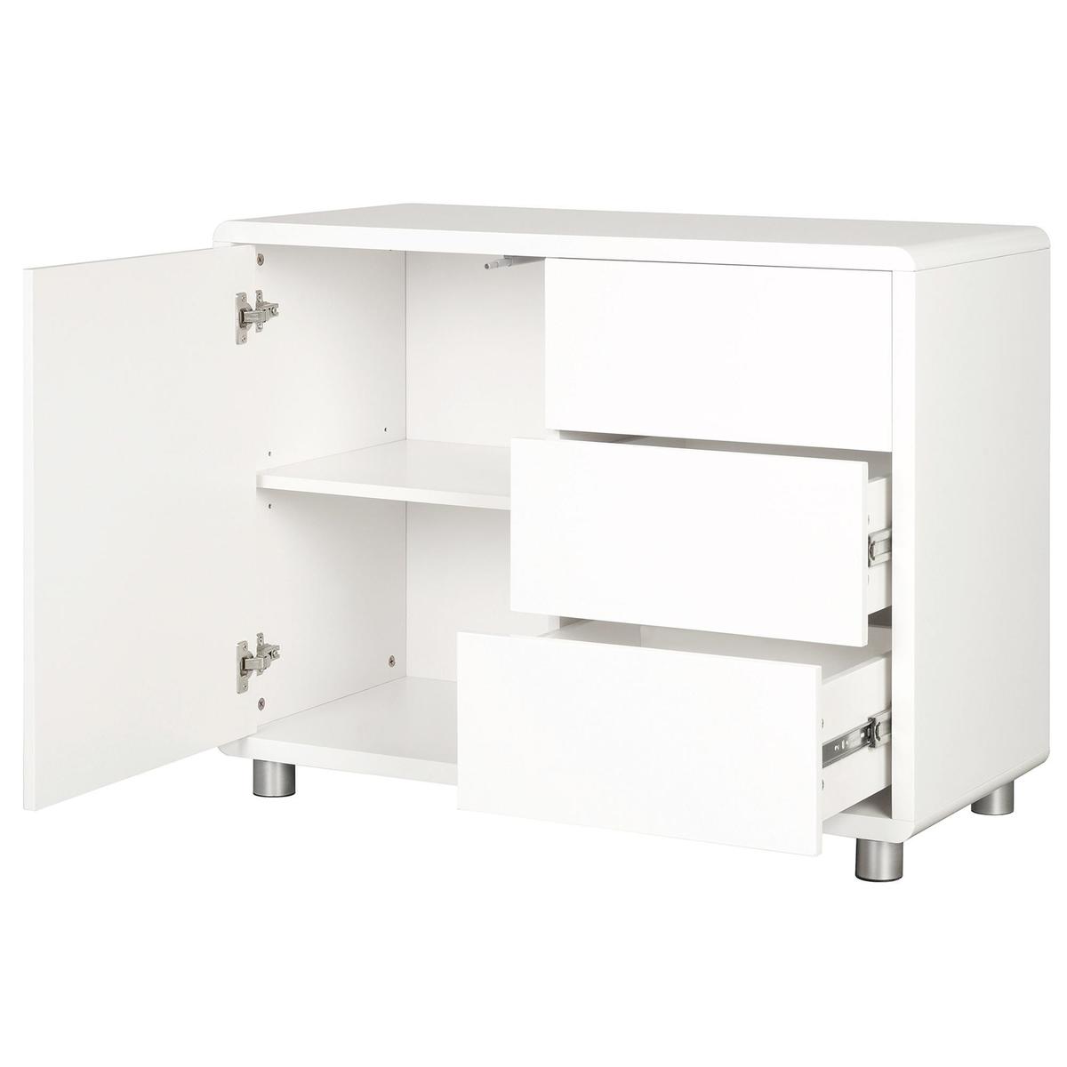 Soho White Gloss Sideboard – image 3