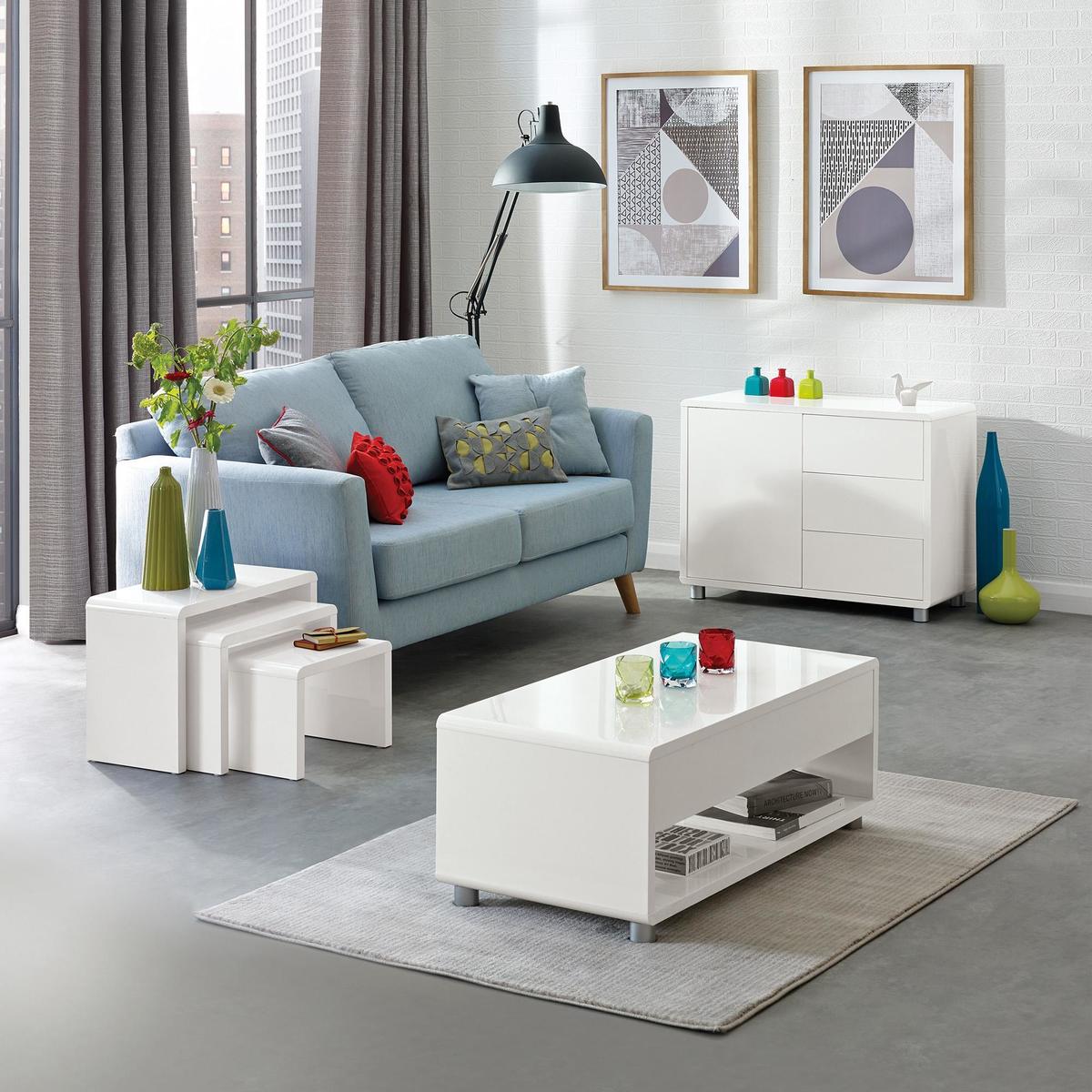Soho White Gloss Sideboard – image 6