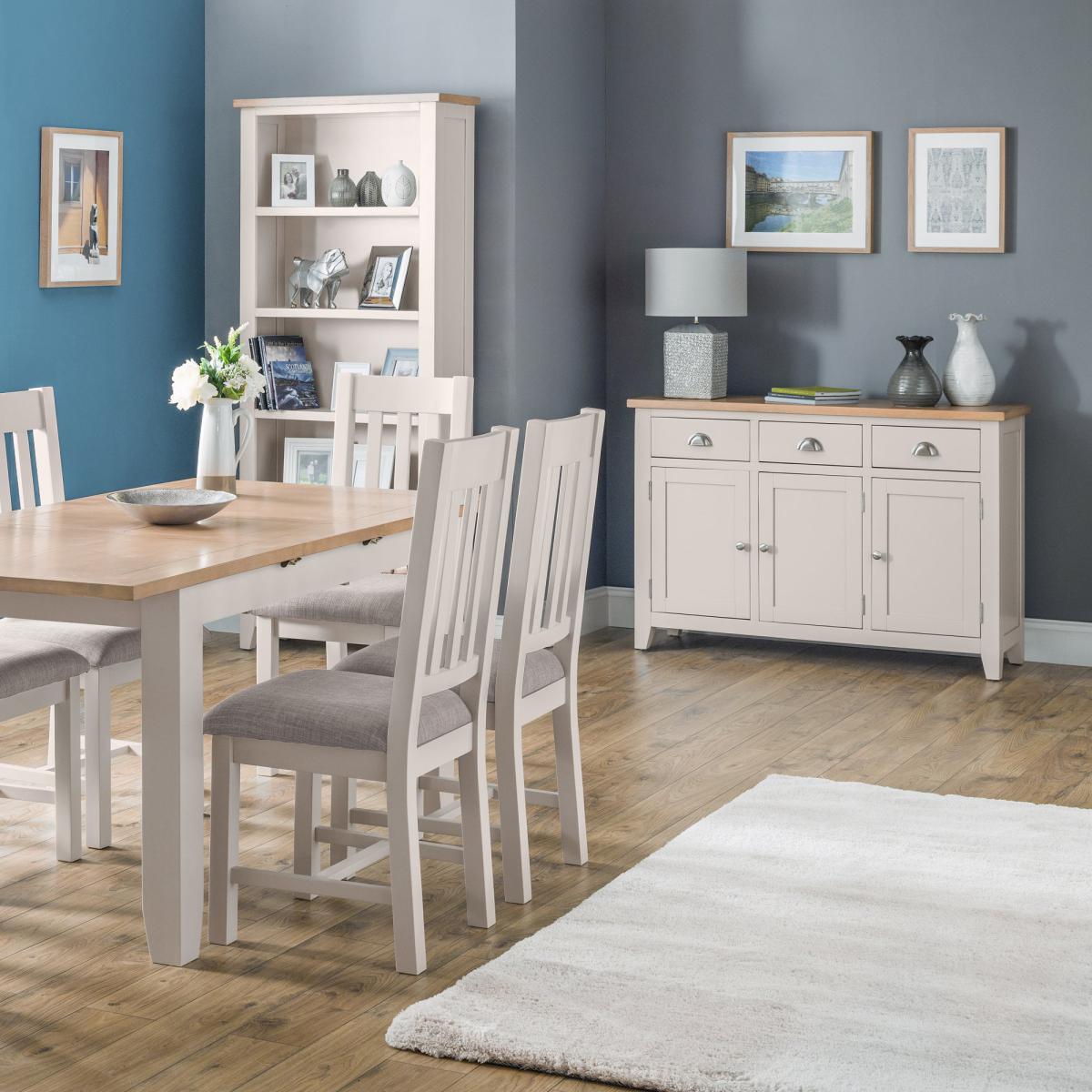 Richmond Sideboard Grey and Brown – image 3
