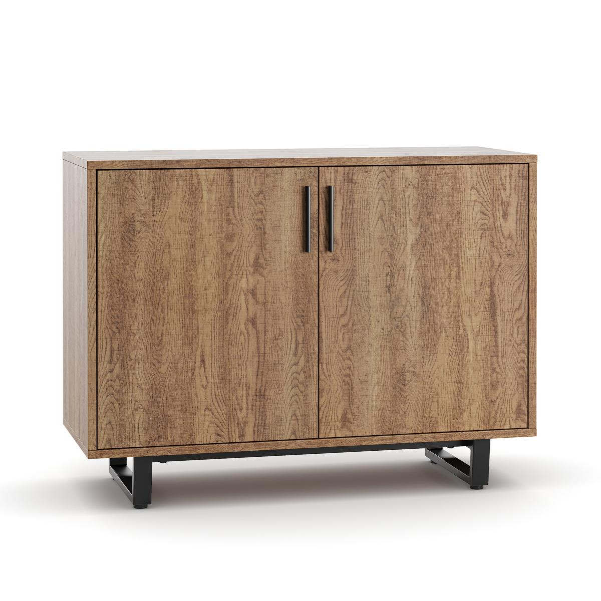 Freddie Small Sideboard Oak Effect Brown – image 7
