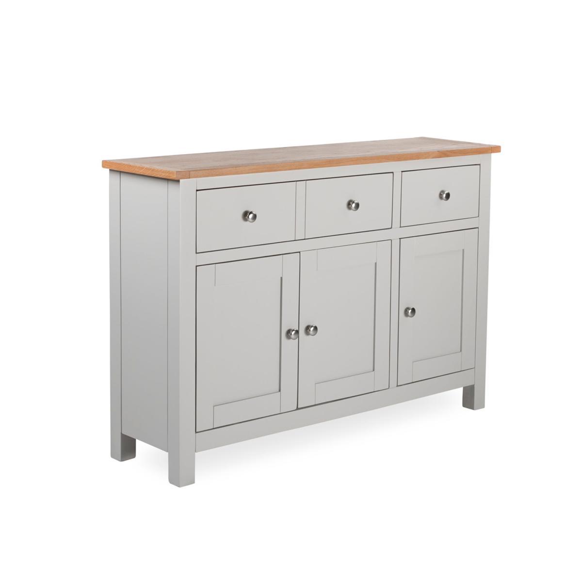Bromley Grey Large Sideboard Grey – image 3