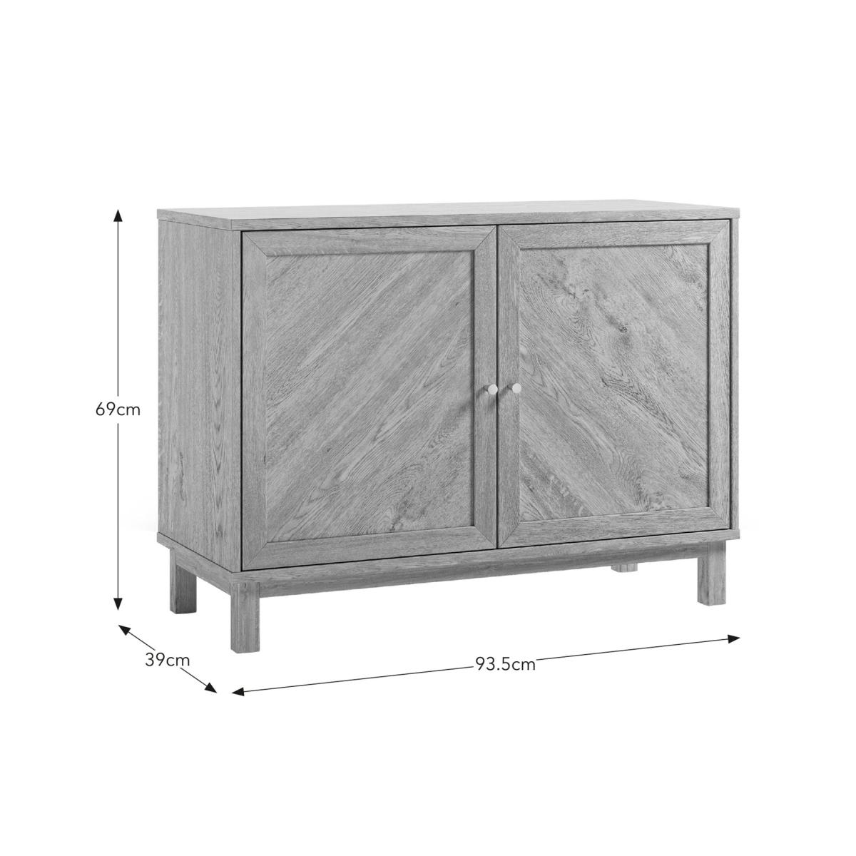 Hadley Compact Sideboard Oak – image 7