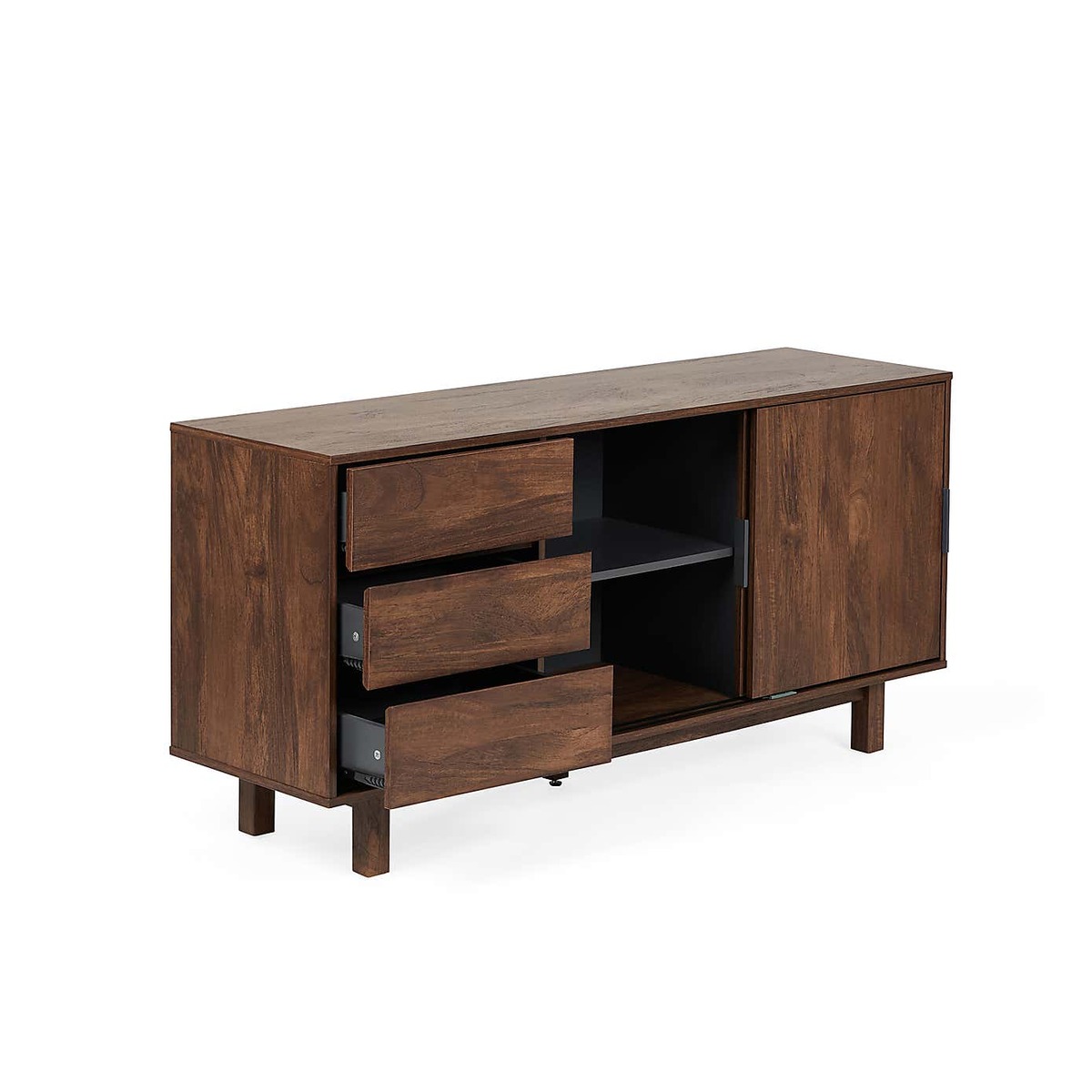 Carson Large Sideboard Dark Wood (Brown) – image 4