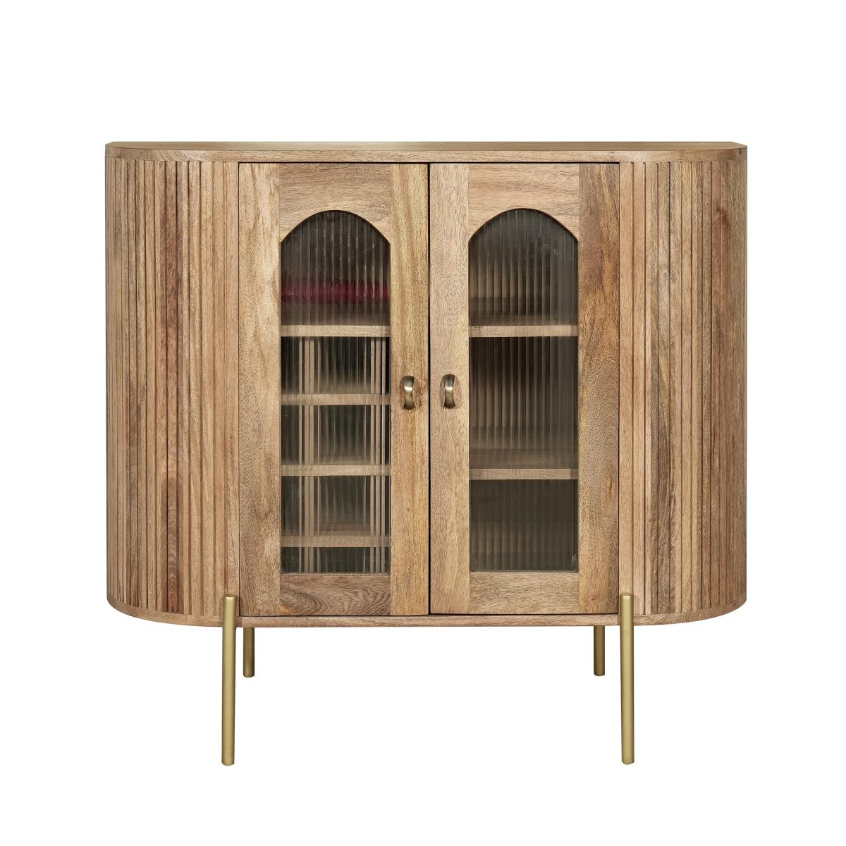 Indus Valley Orbit 2 Door Sideboard Natural – image 2