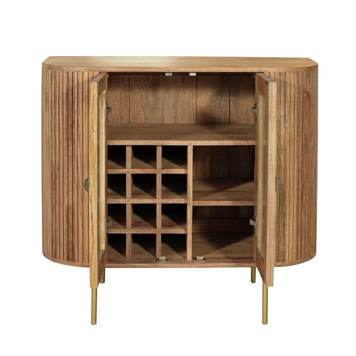 Indus Valley Orbit 2 Door Sideboard Natural – image 5